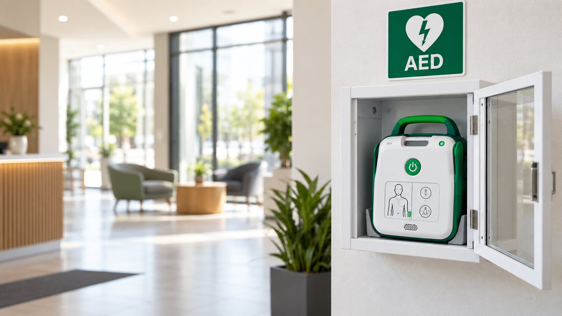 How to Choose the Right AED Defibrillator for Your Workplace, School or Public Space