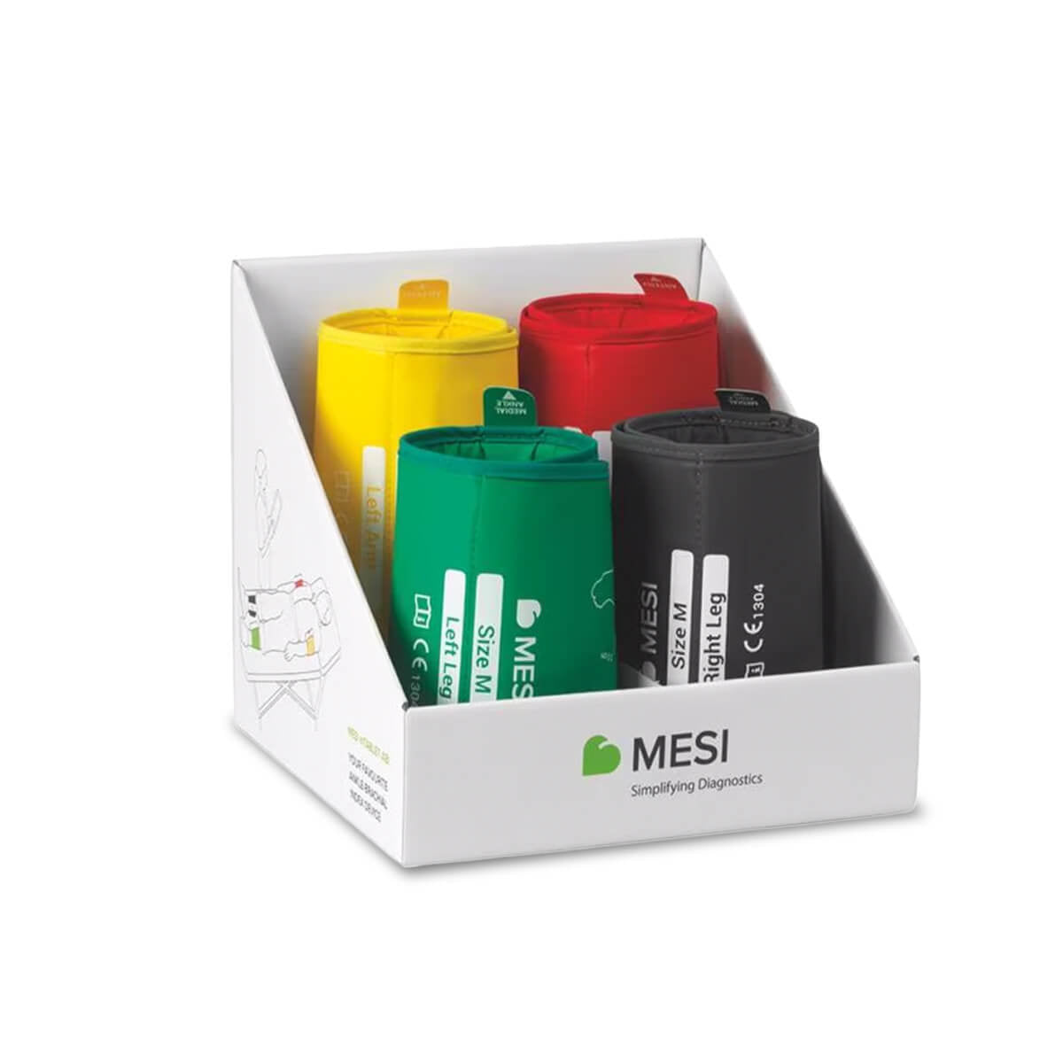 Set of 4 Large Cuffs for MESI mTablet BP