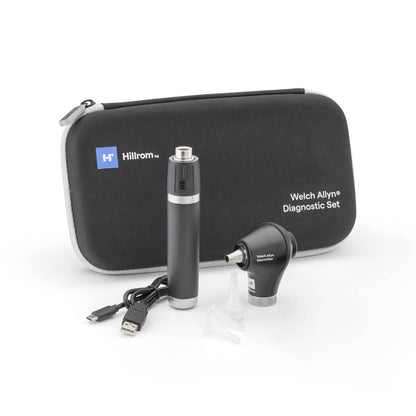Welch Allyn MacroView LED Otoscope with USB Rechargeable Handle and Hard Case