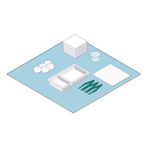 365 Healthcare Sterile Wound Care Packs Without Gloves (Pack of 120)