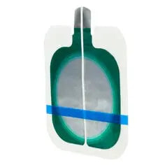 Universal electrosurgical split pad with adhesive backing, medical device for patient safety