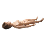 3B Scientific Clinical Chloe™ patient care simulator featuring realistic sculpted stomas for medical training practice.