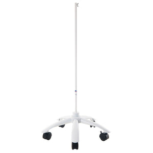 3B Scientific metal skeleton stand with 5 castors