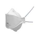 3M 1862+ Aura FFP2 IIR healthcare respirator masks, pack of 20, showing protective mask with adjustable nose clip and ear loops.