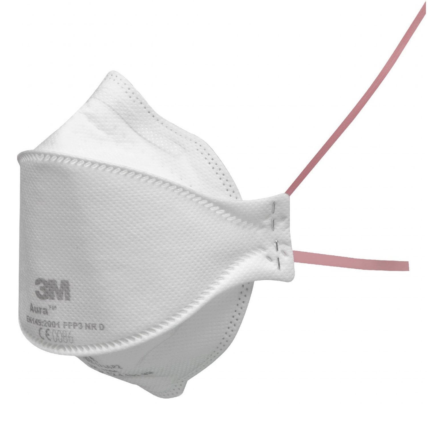 3M Aura 1863+ FFP3 IIR disposable healthcare respirator masks, box of 20, with adjustable nose clip and ear loops.