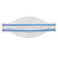 3M Aura 9320+ FFP2 unvalved respirator face mask showing its protective blue design and adjustable nose clip for a secure fit.