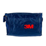 3M half mask carry case in black with zipper closure, designed for storing and protecting 3M™ respirator masks.