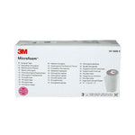 Box of 3 3M Microfoam™ surgical tape rolls, 10cm x 5m, soft adhesive tape for medical and wound care applications.