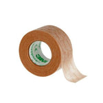 Box of 12 3M Micropore skin tone surgical tape rolls, 2.5cm wide and 9.14m long, with visible tape rolls in packaging.