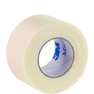 3M Micropore surgical tape 2.5cm x 9.14m, flexible medical adhesive tape shown in the image