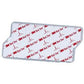 Set of 100 3M Red Dot ECG diagnostic electrodes with adhesive pads, used for electrocardiogram monitoring and cardiac testing.