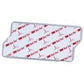 Pack of 100 3M Red Dot ECG Diagnostic Electrodes showing adhesive surface and wire connectors for medical ECG monitoring.