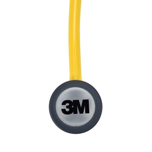Set of 100 3M™ single-patient paediatric stethoscopes with flexible tubing and chest piece for medical examinations.