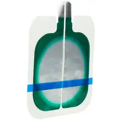 3M™ Universal Electrosurgical Pads 9160F, split uncorded, case of 200, showing sterile medical pads with adhesive backing