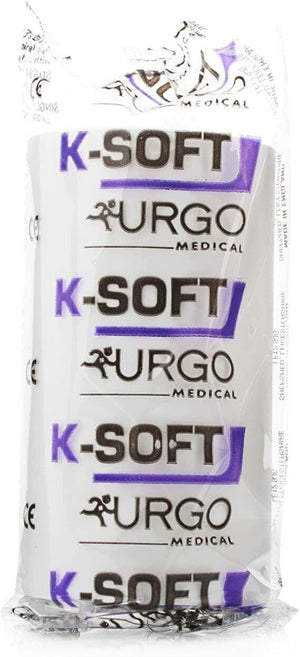 Urgo K-Soft Bandage by 3S Healthcare, 10cm x 3.5cm, flexible wound dressing shown in the image.