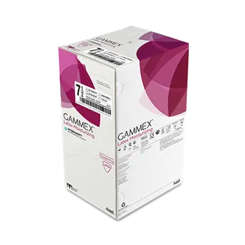 GAMMEX Latex Moisturizing Latex - Powder-Free Surgical Glove x 50 Pairs