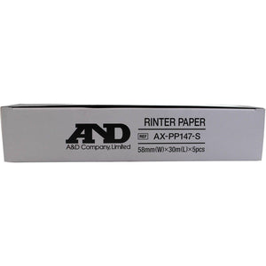 A&D Medical Printer Paper Rolls For TM-2655P/TM-2657P - 5 Rolls