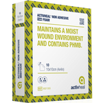 Activheal foam non-adhesive 10 x 10 - pack of 10