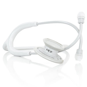 MD One® Adult Stethoscope - White/WhiteOut