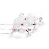 Ambu SPUR II Infant, with pressure limiting valve, patient valve, O2 tube reservoir and disposable face mask size 0