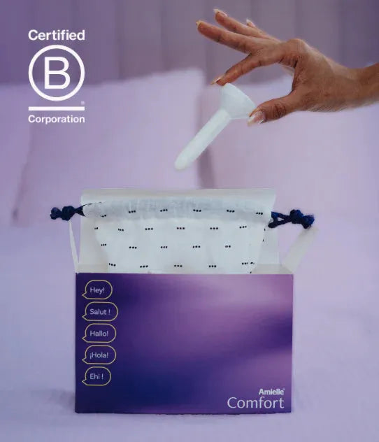 Amielle Comford - Self Dilator- 5 Cones, 1 Handle, 1 Bag