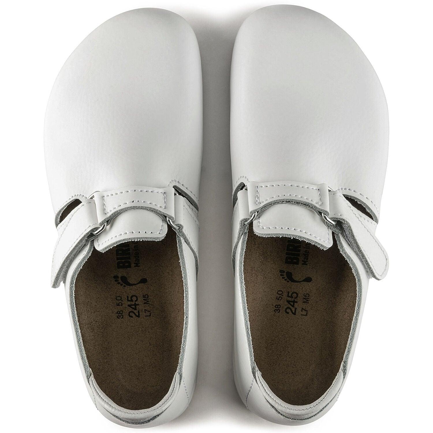 Birkenstock Linz Super Grip Slipper - Natural Leather