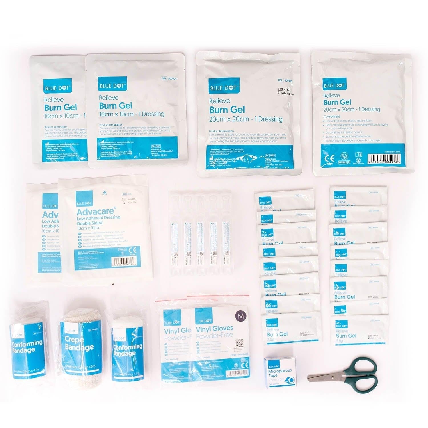 Blue Dot Extra Burns Kit