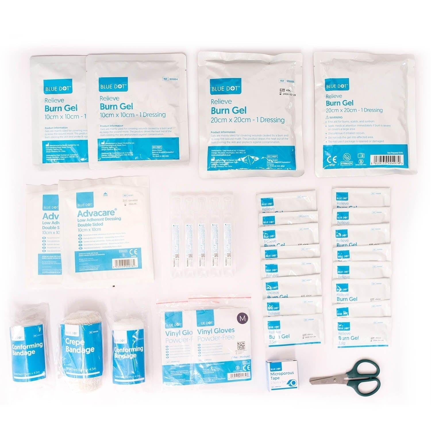 Blue Dot Extra Burns Kit