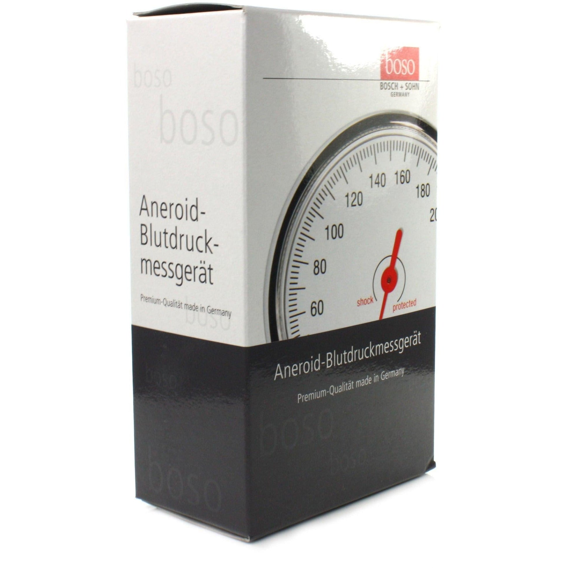 BoSo Profitest Aneroid Sphygmomanometer: Red/Black