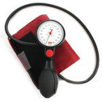 BoSo Profitest Aneroid Sphygmomanometer: Red/Black