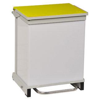 Bristol Maid BR 50 Ltr Bin with Yellow Lid