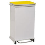 Bristol Maid BR 75 Ltr Bin with Yellow Lid