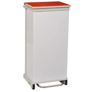 Bristol Maid BR 90 Ltr Bin with Red Lid