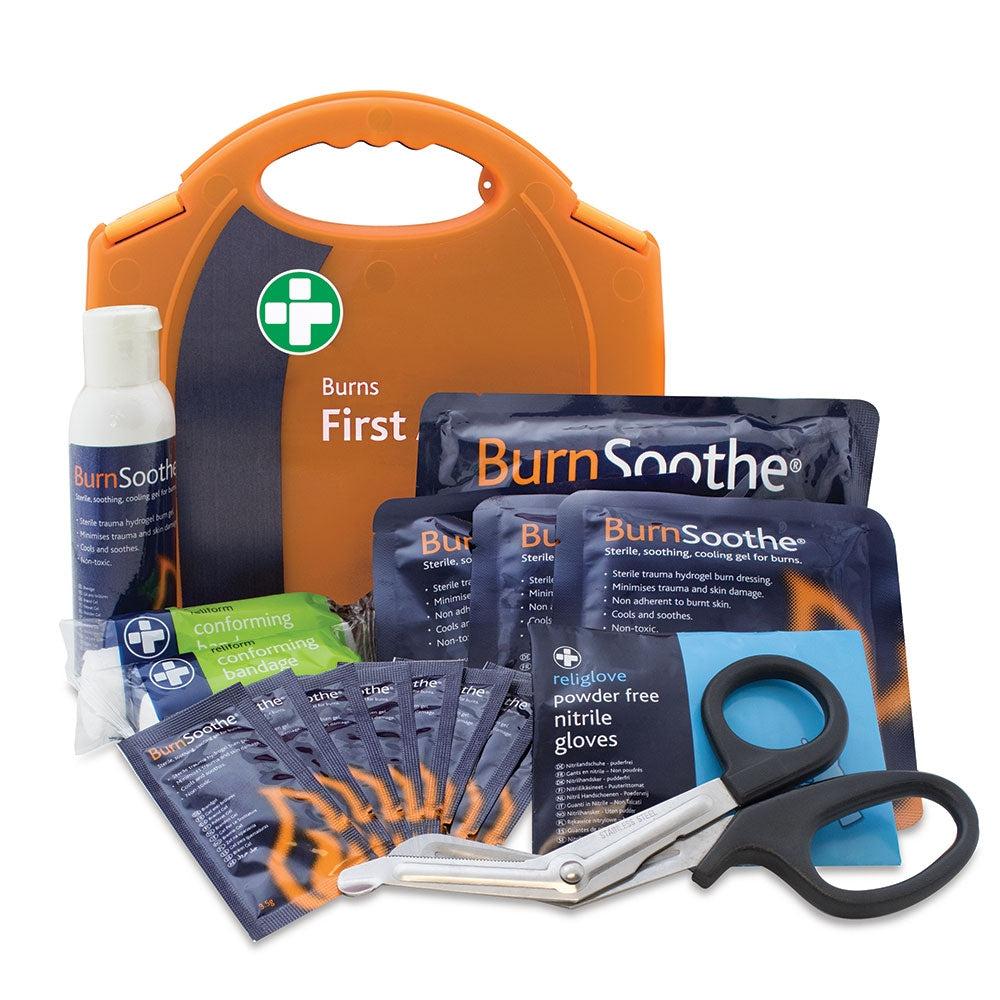 Burns First Aid Kit in Glow In The Dark Aura Box - 3420