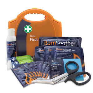 Burns First Aid Kit in Glow In The Dark Aura Box - 3420