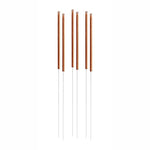 C-type copper acupuncture needles 0.25x25mm 5 in 1 guide tube