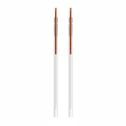 C-type copper acupunture needles 0.30x40mm in a guide tube