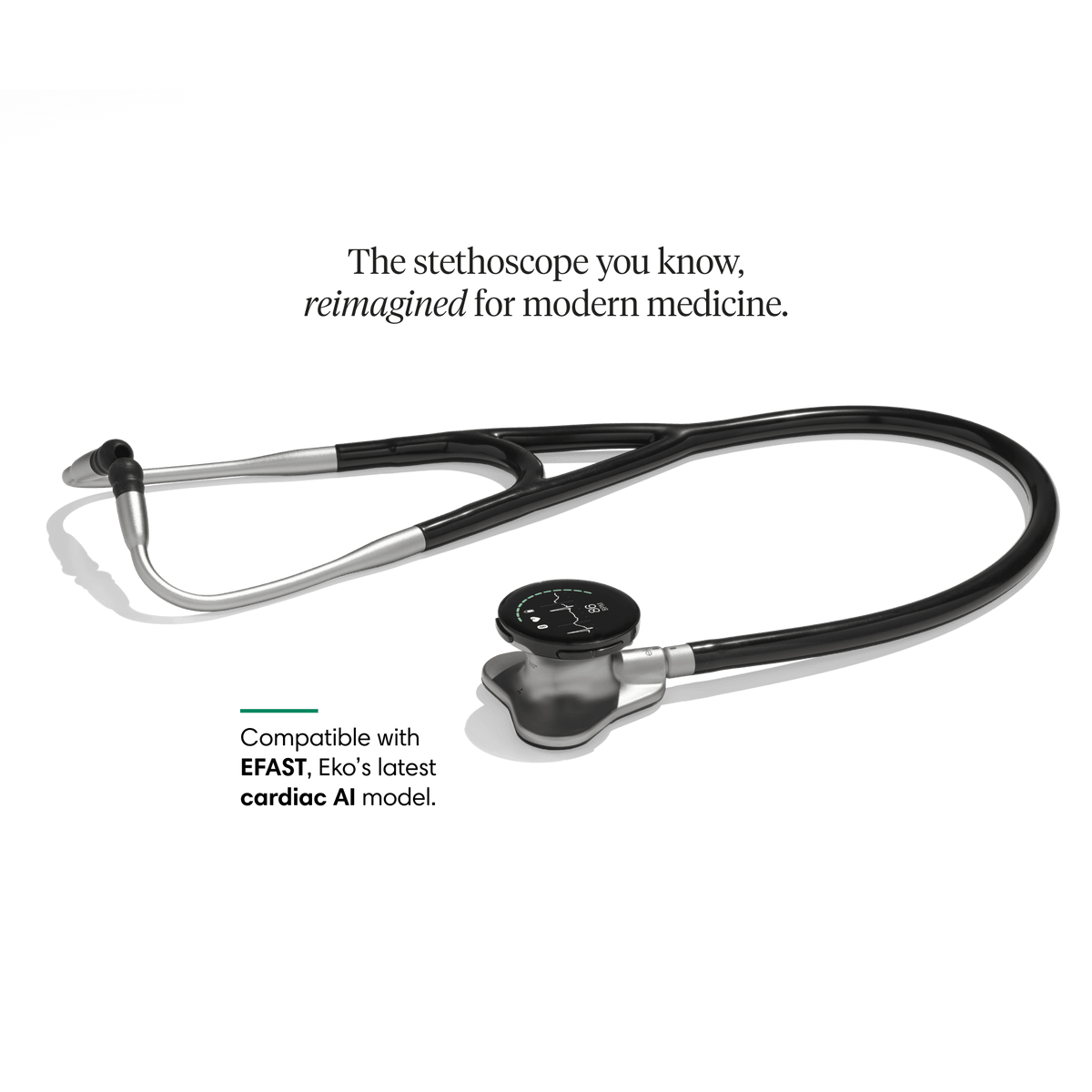 Eko CORE 500 digital stethoscope Silver