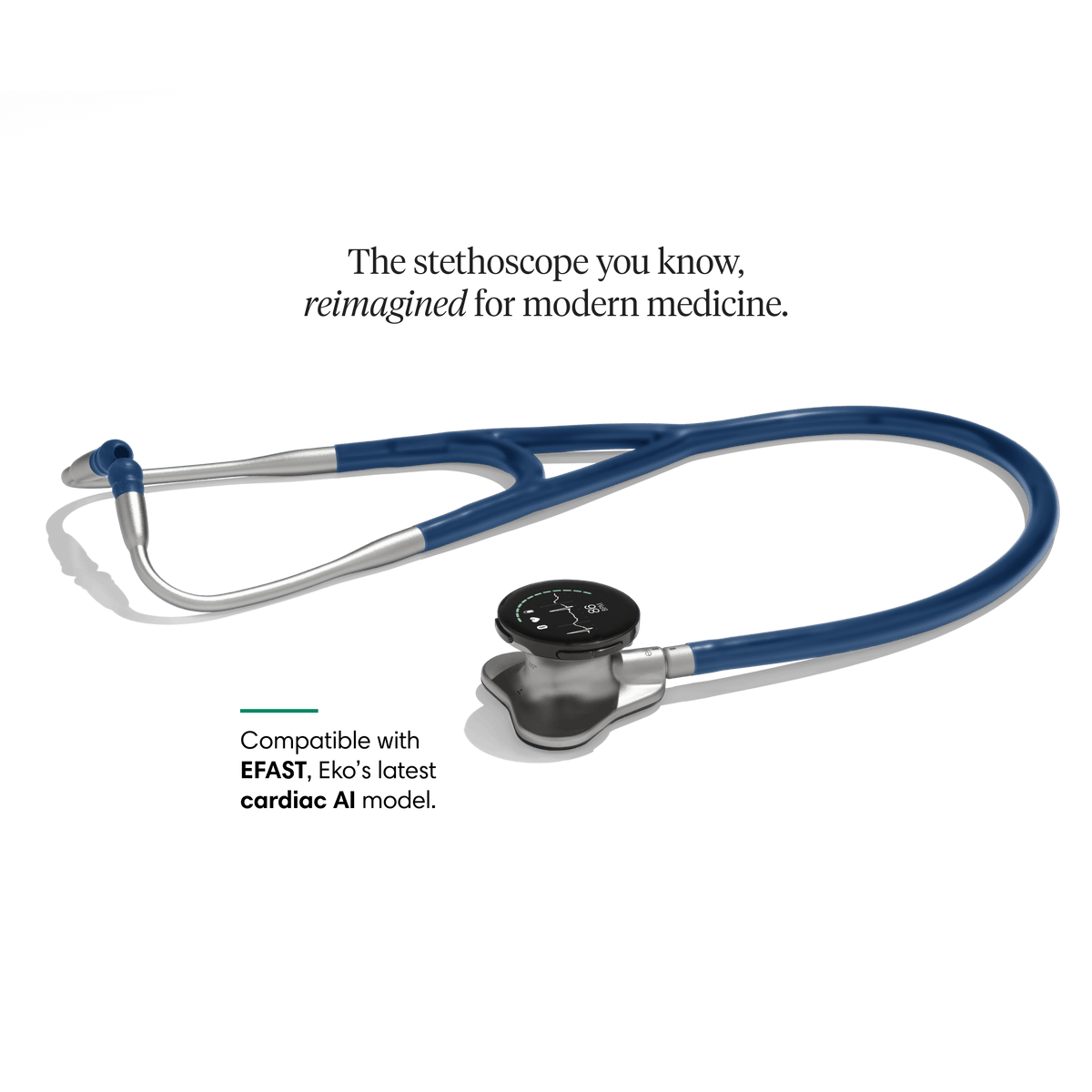 Eko CORE 500 digital stethoscope Navy Blue