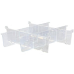 Caretray Trolleys and Racks - Option - 100Mm Deep Divider Set