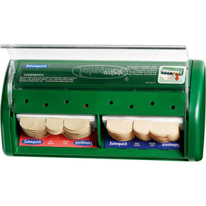 Cederroth Pilferproof Plaster Dispenser, 23x12x5.5cm (Inc 40 Fabric, 45 Washproof Plasters)