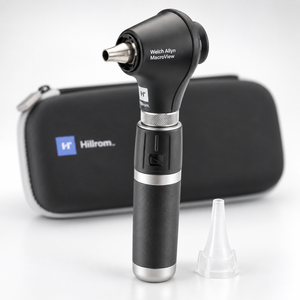 Welch Allyn MacroView LED Otoscope with USB Rechargeable Handle and Hard Case
