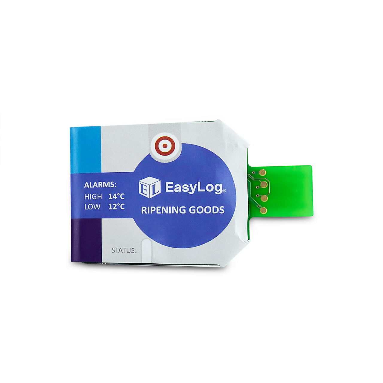 Cold Chain Data Loggers. Ripening Goods Alarms: High 14°C, Low 12°C - Pack of 10