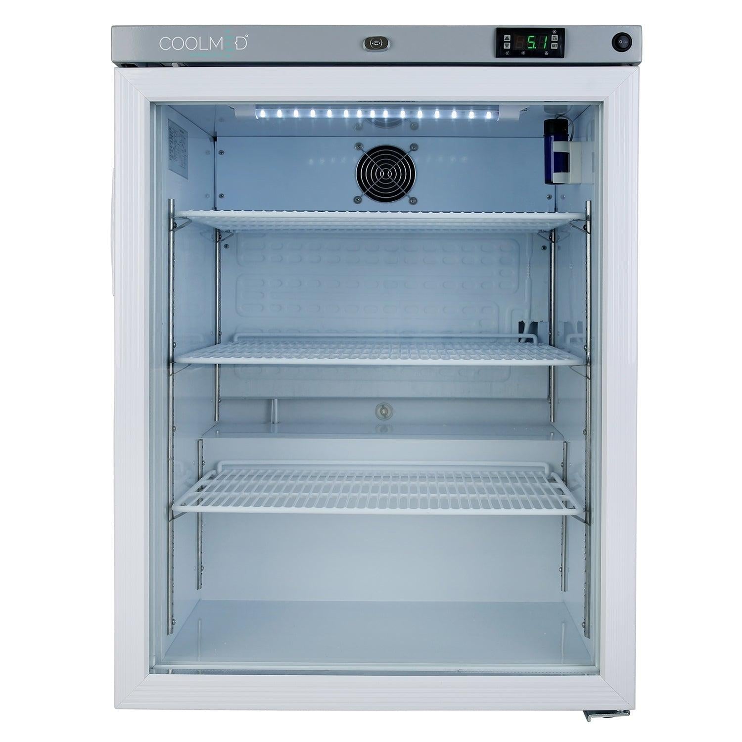 CoolMed Glass Door Refrigerator - 145 Litres - CMG125