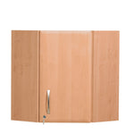 Corner Wall Cabinet - Beech