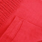 Cotton Cellular Red Blanket - 1.5 x 2m
