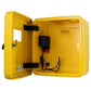 Defibstore 4000 - Defib Cabinet w/ Heater & Light - Unlocked - Yellow