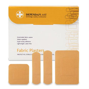 Dependaplast Fabric Plasters - 7.5cm x 2.5cm x 100