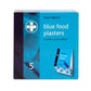 Dependaplast blue detectable pilfer proof plasters 5 x 35