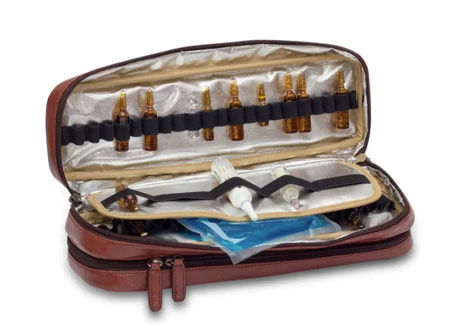 Elite Traditional Doctors Bag - Brown Leather